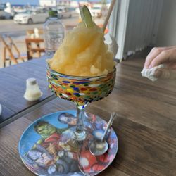 The Thirsty Cougar - Frozen Mango margarita