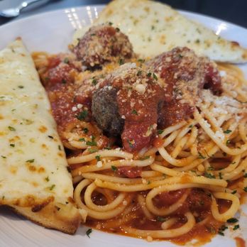 Crust Pizza Co - Spaghetti With Meatballs - Pizza Near Me - Leander, Texas Crust Pizza Co - Spaghetti With Meatballs - Pizza Near Me - Leander, Texas