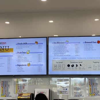 Sharetea - Wonderful menu with caffeinated icons!!!! - Bubble Tea Near Me - Aiea, Hawaii Sharetea - Wonderful menu with caffeinated icons!!!! - Bubble Tea Near Me - Aiea, Hawaii