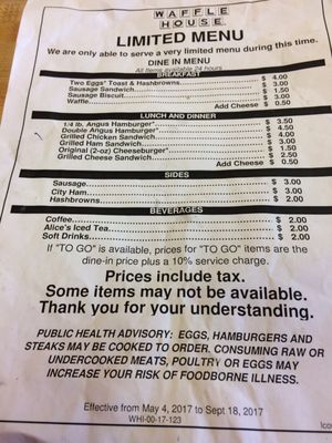 Menu photo 3 Waffle House Stockbridge, GA Menu photo 3 Waffle House Stockbridge, GA