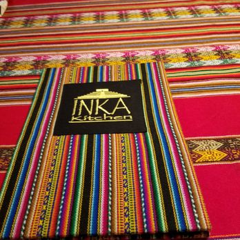 Inka Kitchen - The menu cover is even beautiful! - Peruvian Near Me - Chambersburg, Pennsylvania Inka Kitchen - The menu cover is even beautiful! - Peruvian Near Me - Chambersburg, Pennsylvania