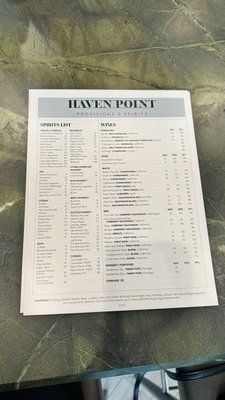 Menu photo 5 Haven Point Provisions & Spirits Irvine, CA Menu photo 5 Haven Point Provisions & Spirits Irvine, CA
