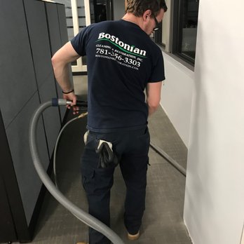 Bostonian Cleaning & Restoration - a man using a vacuum - Flooring Near Me - Braintree, Massachusetts Bostonian Cleaning & Restoration - a man using a vacuum - Flooring Near Me - Braintree, Massachusetts