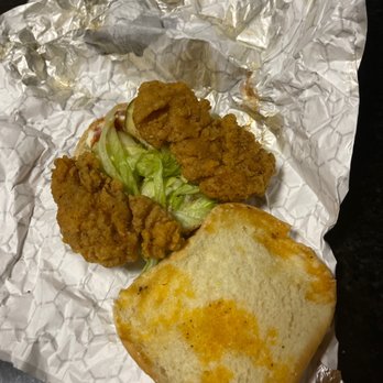 MrBeast Burger - Spicy Chicken Tender Sandwich - Food Delivery Services Near Me - Virginia Beach, Virginia