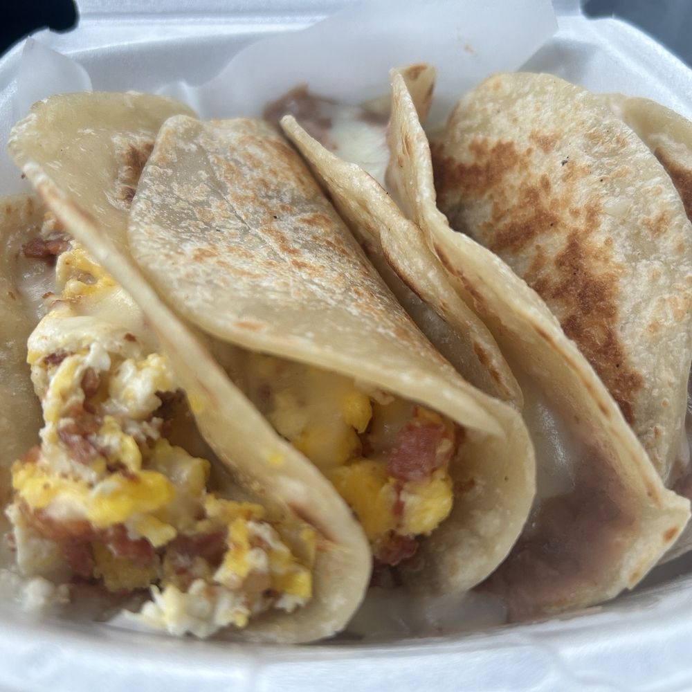 Tacos Cantu - Bacon egg and cheese tacos and bean and cheese tacos - Tacos Near Me - Dallas, Texas Tacos Cantu - Bacon egg and cheese tacos and bean and cheese tacos - Tacos Near Me - Dallas, Texas