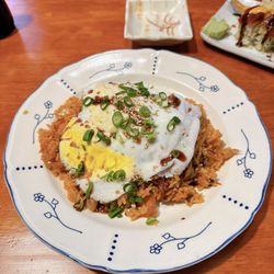 Spicy Fish - Kimchi fried rice (w/o pork)