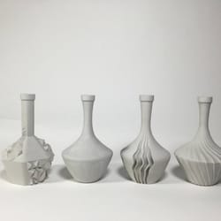 Alex Tutoring Solutions - 3D designed and 3D printed Olive oil vessels
