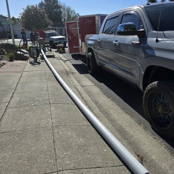 Skilled Plumber - Joining pipes by heat fusion. - Plumbing Near Me Skilled Plumber - Joining pipes by heat fusion. - Plumbing Near Me