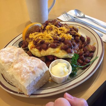 Sunrise Cafe - Western scramble - amazing flavors! They gave us home made salsa to go with it! So much food!! - American Near Me - Soquel, California Sunrise Cafe - Western scramble - amazing flavors! They gave us home made salsa to go with it! So much food!! - American Near Me - Soquel, California