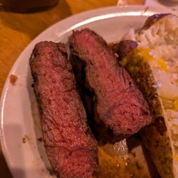 Texas Roadhouse - This was the first time my supposed to be medium well came out