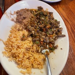 Beef picadillo spicy but sooo good Beef picadillo spicy but sooo good