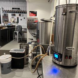 New Ventures Brewing - We do hands on classes (Brew in Premise) and free wort days... ask us about them!