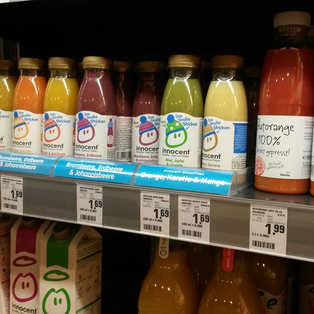 REWE - Innocent@! - Grocery Near Me - Frankfurt, HE