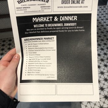 Breadwinner Cafe & Bakery - Menu - Bakeries Near Me - Dunwoody, Georgia