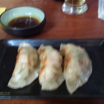 Yuzu - Japanese dumplings called gyoza. - Japanese Near Me - Manchester, XGM