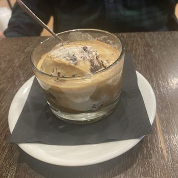 Orofino - Affogato with cookies and cream gelato - Italian Near Me - Fredericksburg, Virginia Orofino - Affogato with cookies and cream gelato - Italian Near Me - Fredericksburg, Virginia