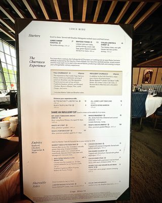 Menu photo 8 Fogo de Chão Virginia Beach, VA