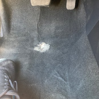 Enterprise Rent-A-Car - Hole in floorboard - Car Rental Near Me - Madison, Mississippi
