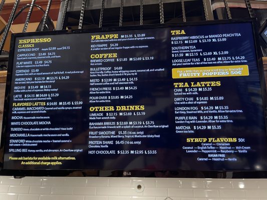 Menu photo 4 Overflow Coffee Hillsboro, TX Menu photo 4 Overflow Coffee Hillsboro, TX