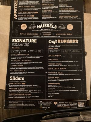 Menu photo 7 Tap Room Jericho, NY