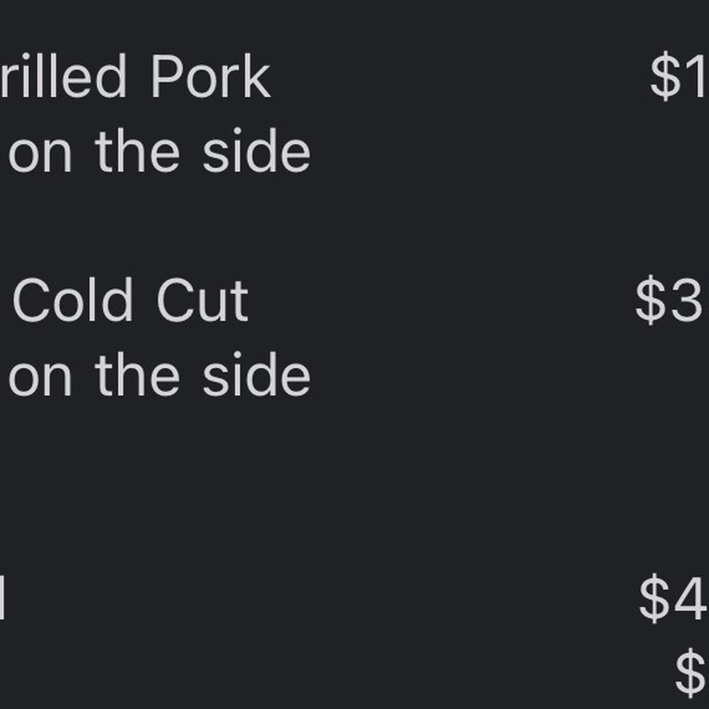Receipt showed I did not ask for no pate Receipt showed I did not ask for no pate