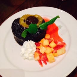 Warm Chocolate Pineapple