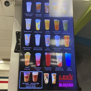 Lee's Sandwiches - New drinks menu - Sandwiches Near Me - Anaheim, California Lee's Sandwiches - New drinks menu - Sandwiches Near Me - Anaheim, California