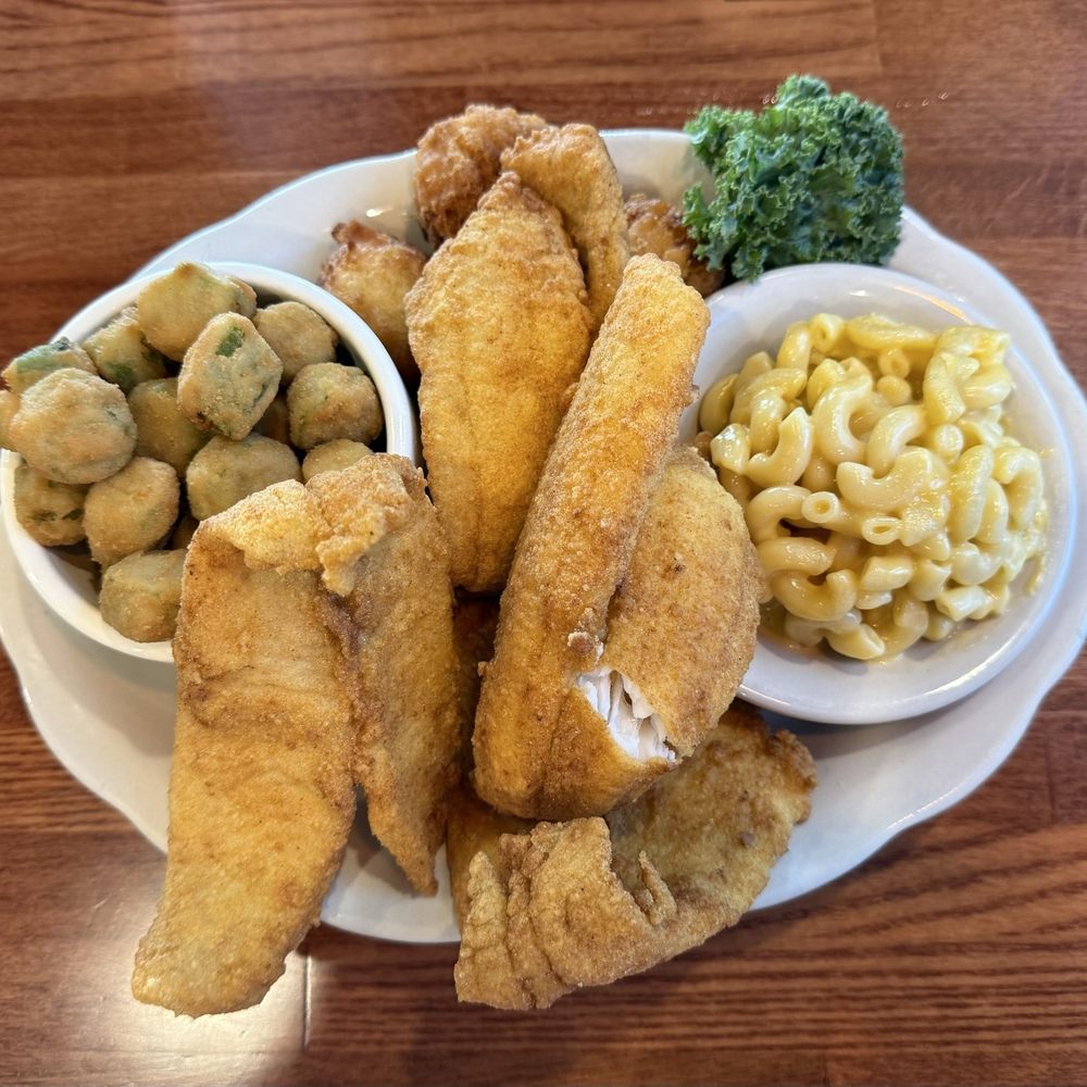 Fried flounder Fried flounder