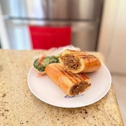 Lac Viet Concepts - Bánh mì thịt nướng sả (lemongrass grilled pork bánh mì)