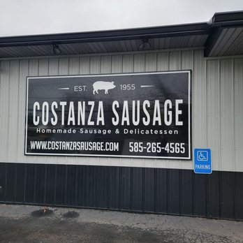 Costanza's Sausage - outside of building - Specialty Food Near Me - Webster, New York
