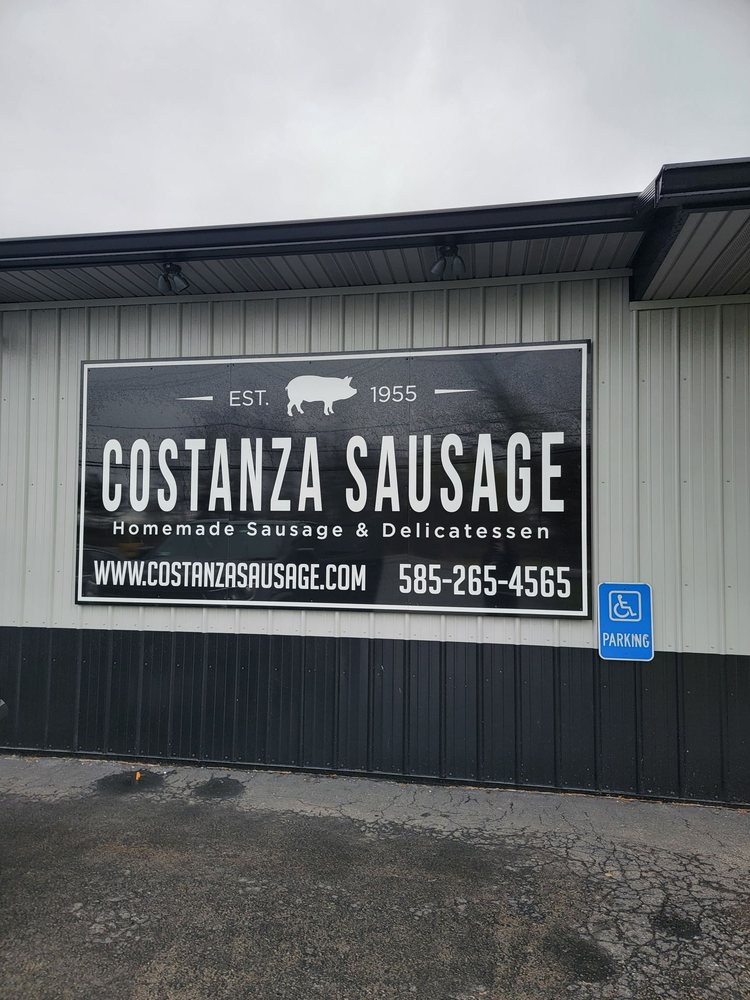 Costanza's Sausage Logo