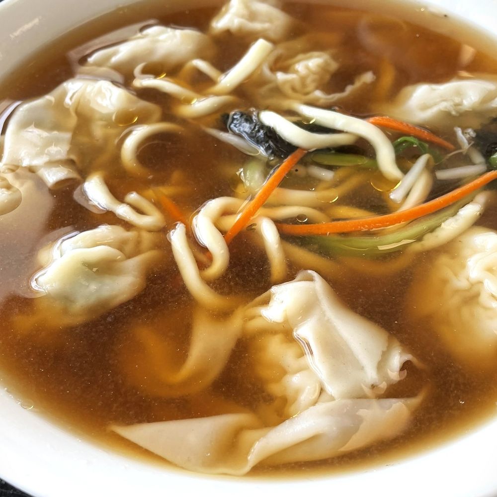 Jiayuan Dumpling House - Wonton Soup with Side Order of Noodle - Szechuan Near Me - Redondo Beach, California