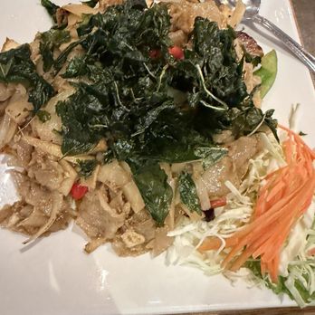 Thai Noon Restaurant - Green curry Pad See eew....special menu - Thai Near Me - Portland, Oregon
