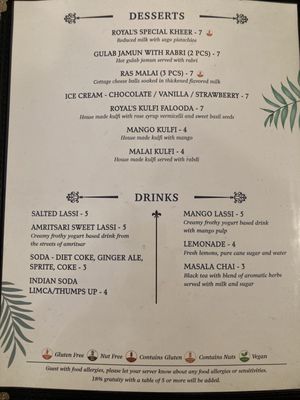Menu photo 1 Royal Kitchen Carlisle, PA