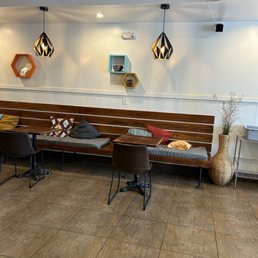 Inside seating area Inside seating area
