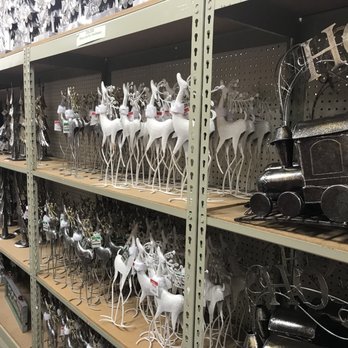 Old Time Pottery - Aisles and aisles of Christmas decor - Home Decor Near Me - Tampa, Florida