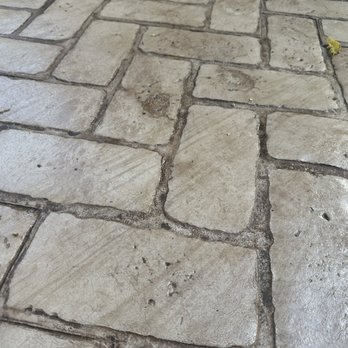 Sam The Concrete Man Indianapolis - Streaks of color across patio. - Masonry/Concrete Near Me Sam The Concrete Man Indianapolis - Streaks of color across patio. - Masonry/Concrete Near Me