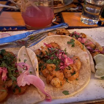 Alma Restaurant - Shrimp Tacos. Shrimps are tender and juicy. - Mexican Near Me - Brooklyn, New York