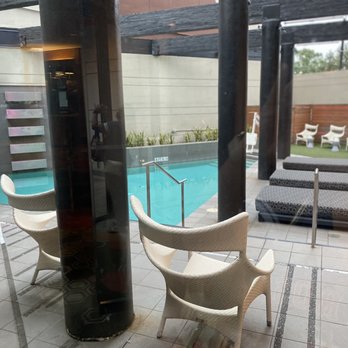 Hotel Derek - The pool - it was closed when I took this photo - Hotels Near Me - Houston, Texas