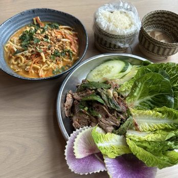 Gai Noi - Beef Laab sticky rice, peanut noodles - Desserts Near Me - Minneapolis, Minnesota