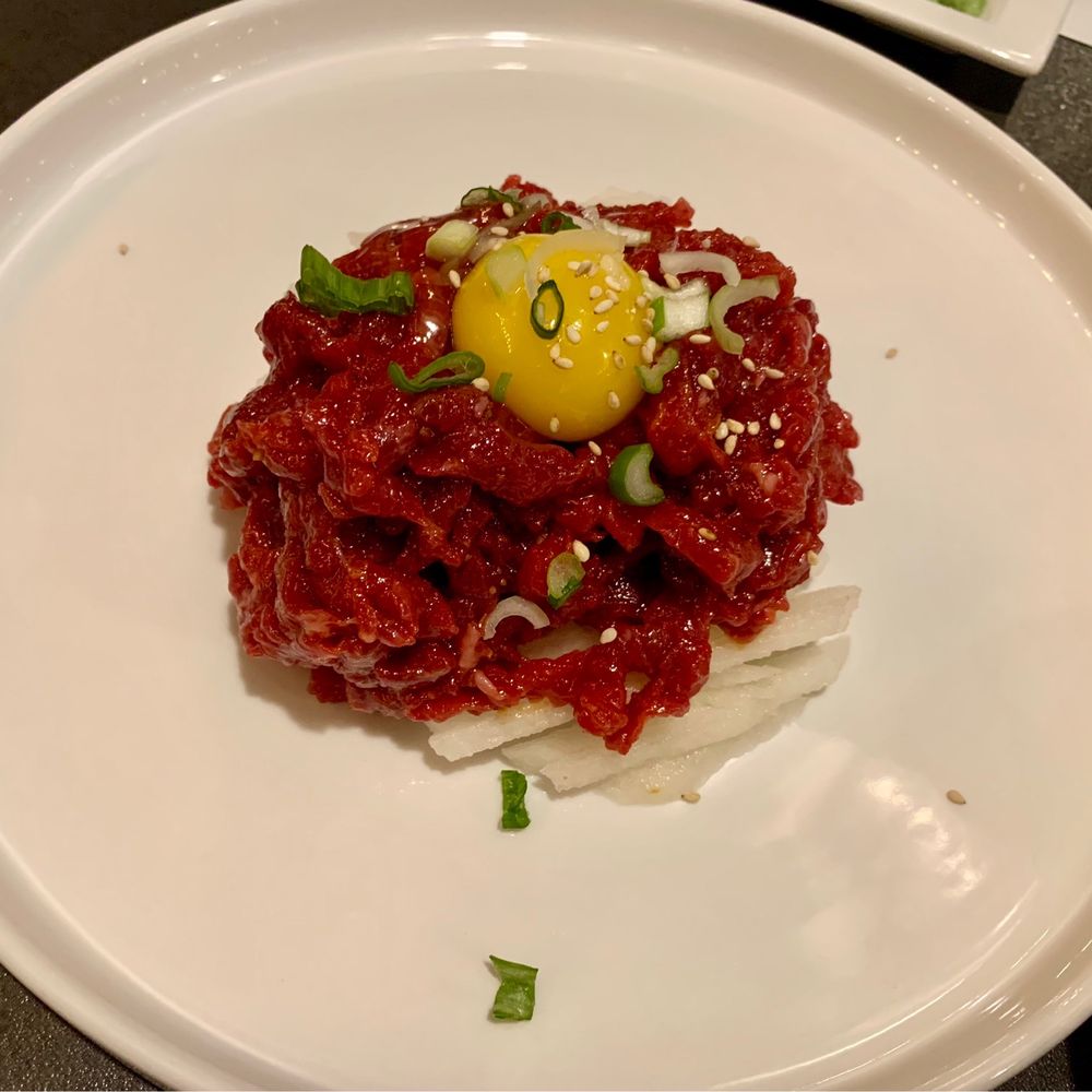 Korean Garden - Beef Tartare - Korean Near Me - Suwanee, Georgia Korean Garden - Beef Tartare - Korean Near Me - Suwanee, Georgia