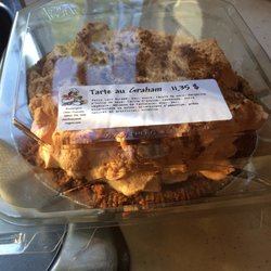 Boulangerie Chez Francois - Graham custard pie! Yum
