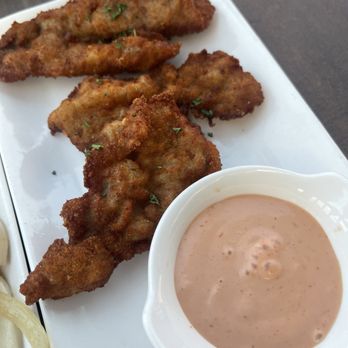 Blue Tuba - Pork schnitzel bites hh - Tex-Mex Near Me - Houston, Texas