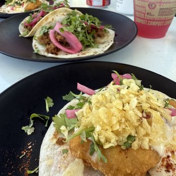 SaugaTaco - Fish & Chips Taco - Tacos Near Me - Saugatuck, Michigan