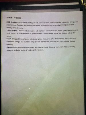 Menu photo 2 Shindigs Hauser, ID