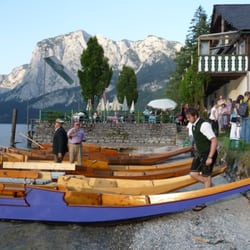 Strandcafe Restaurant - Parkplatz vor der Tür - für Boote