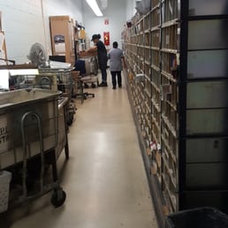 This is where I pick up my mail at the window