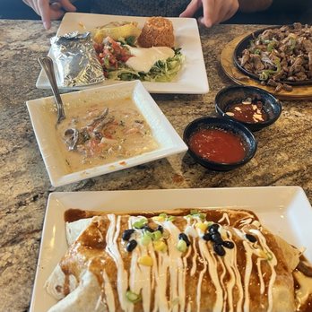 Mecate Mexican Restaurant - Frontera burrito, Azteca queso, steak fajitas - Desserts Near Me - Webster, New York