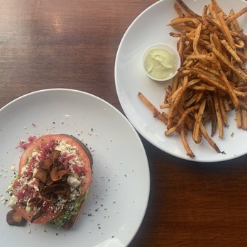 Fido - Avocado toast and french fries. - Coffee & Tea Near Me - Nashville, Tennessee