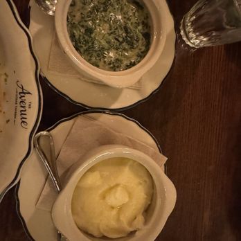 The Avenue Steak Tavern - Cream, spinach, and mashed potatoes - Steakhouses Near Me - Columbus, Ohio The Avenue Steak Tavern - Cream, spinach, and mashed potatoes - Steakhouses Near Me - Columbus, Ohio